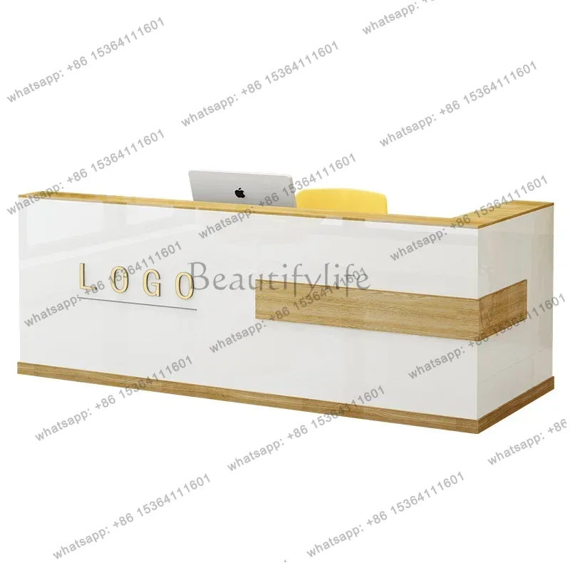 Office Furniture Bali - 디스플레이 살롱 접수 데스크 간판 뷰티