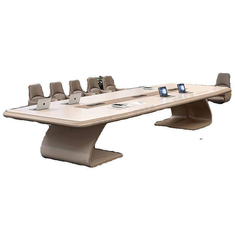 Office Furniture Manufacturers - 현대적인 스타일의 대형 타원형 회의 테이블,