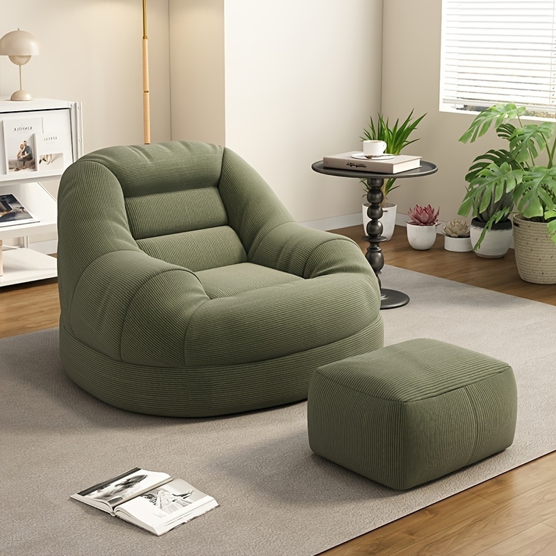 Office Furniture For Small Spaces - 편안한 다다미 소파와 발받침, 싱글 의자