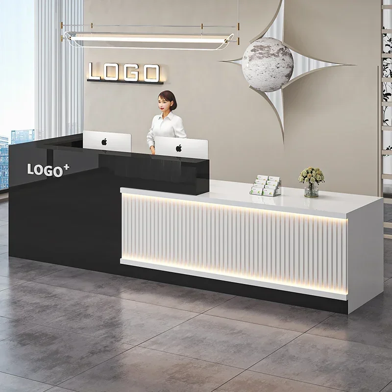 Office Furniture Bali - 강단형 살롱 리셉션 데스크 뷰티 뷰티