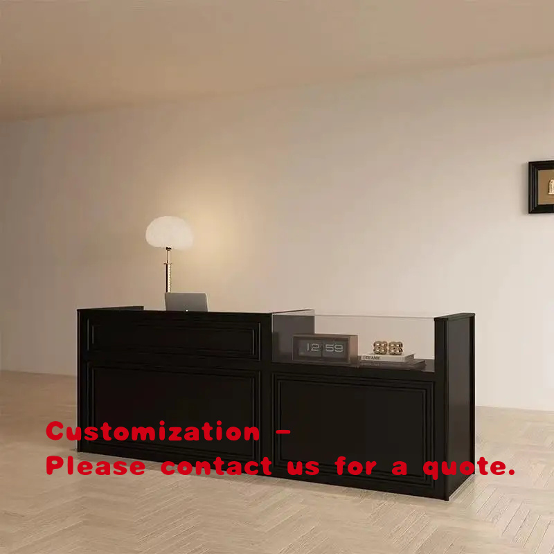 Office Furniture Luxury - 맞춤형 모던 사무실 접수 데스크 의류
