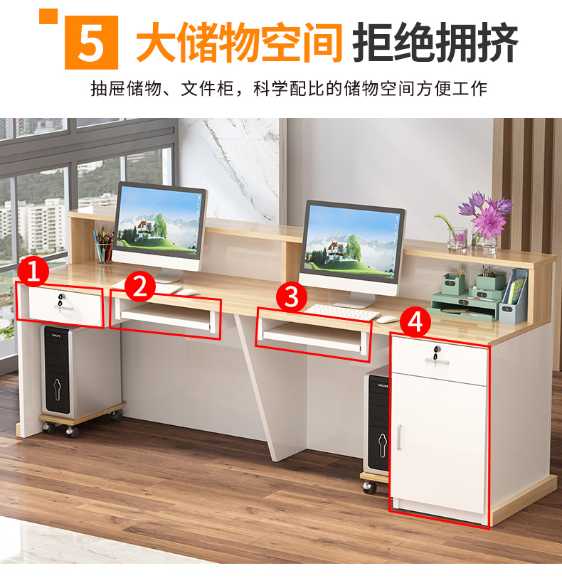 클래식 맞춤형 뷰티 리셉션 데스크, 트렌디한 사무실 계 - Office Furniture Bali 리뷰 및 가격