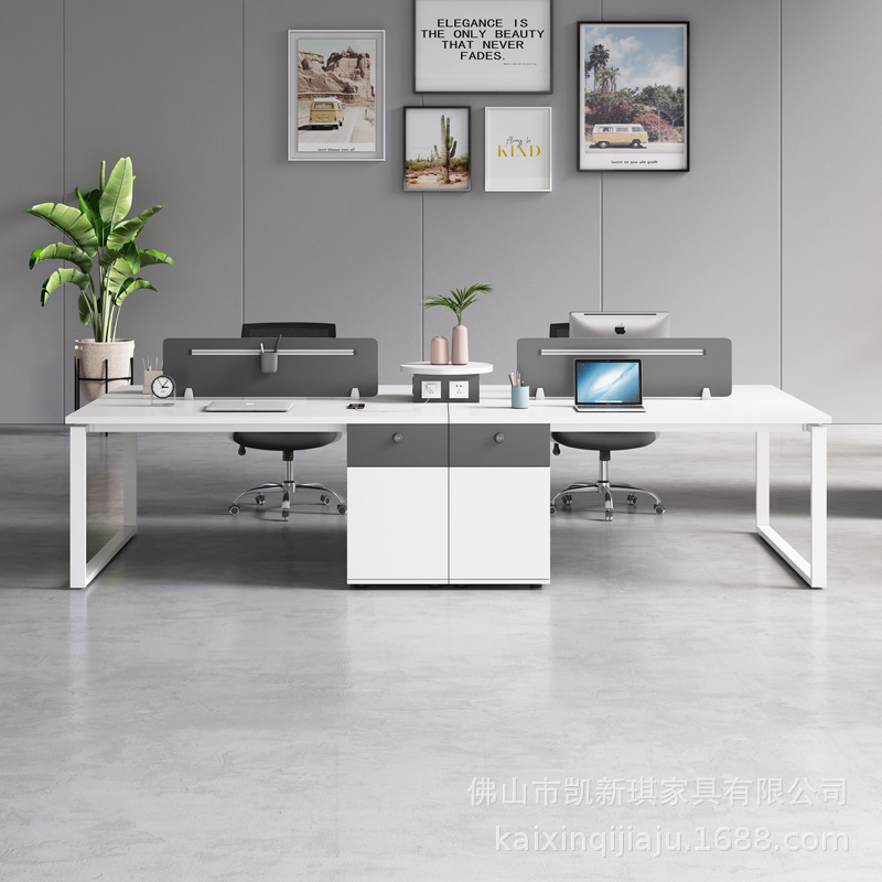 4인용 직장인용 책상 단일 카드 직원용 라이트 럭셔리  - Office Furniture Manufacturers 리뷰 및 가격