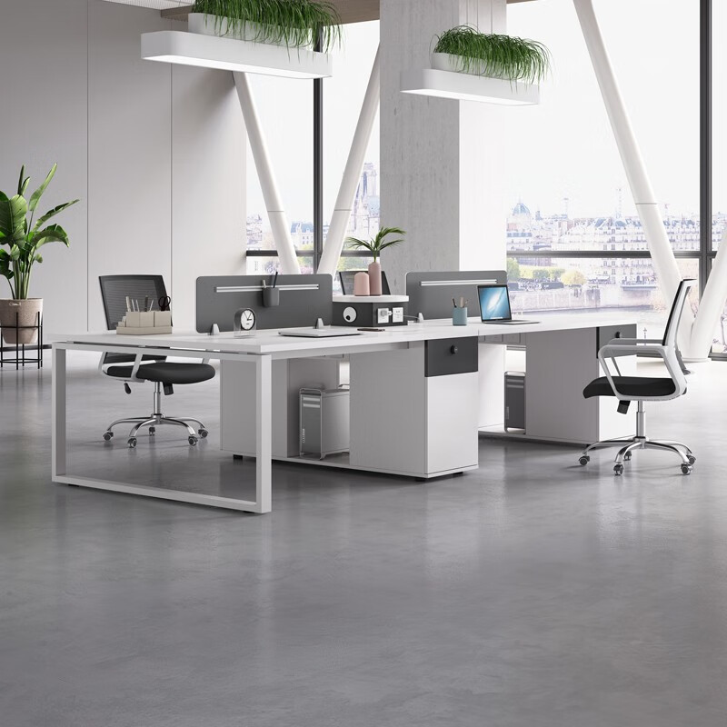 4인용 직장인용 책상 단일 카드 직원용 라이트 럭셔리  - Office Furniture Manufacturers 리뷰 및 가격