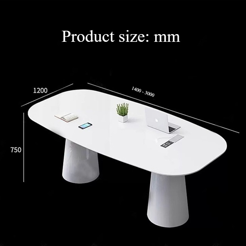 140~300cm 모던 화이트 협상 교육 회의 테이블  - Office Furniture Luxury 리뷰 및 가격