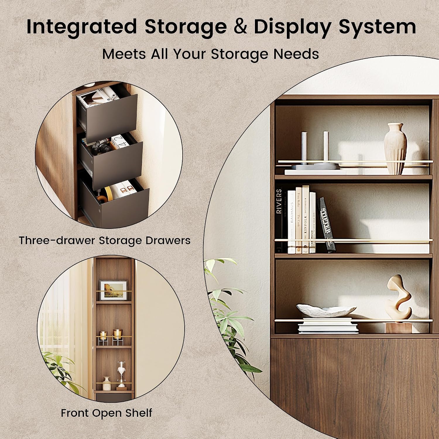 71인치 코너 책장, 3단 서랍 포함, 좁은 공간의 거 - Office Furniture For Small Spaces 리뷰 및 가격