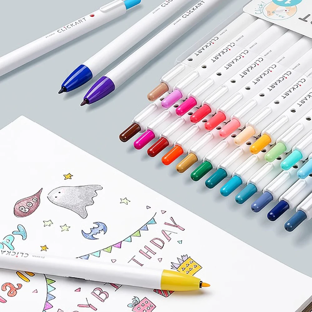 일본 ZEBRA 하이라이터 펜 클릭아트 마커, WYSS - Zebra Pen Mildliner 리뷰 및 가격