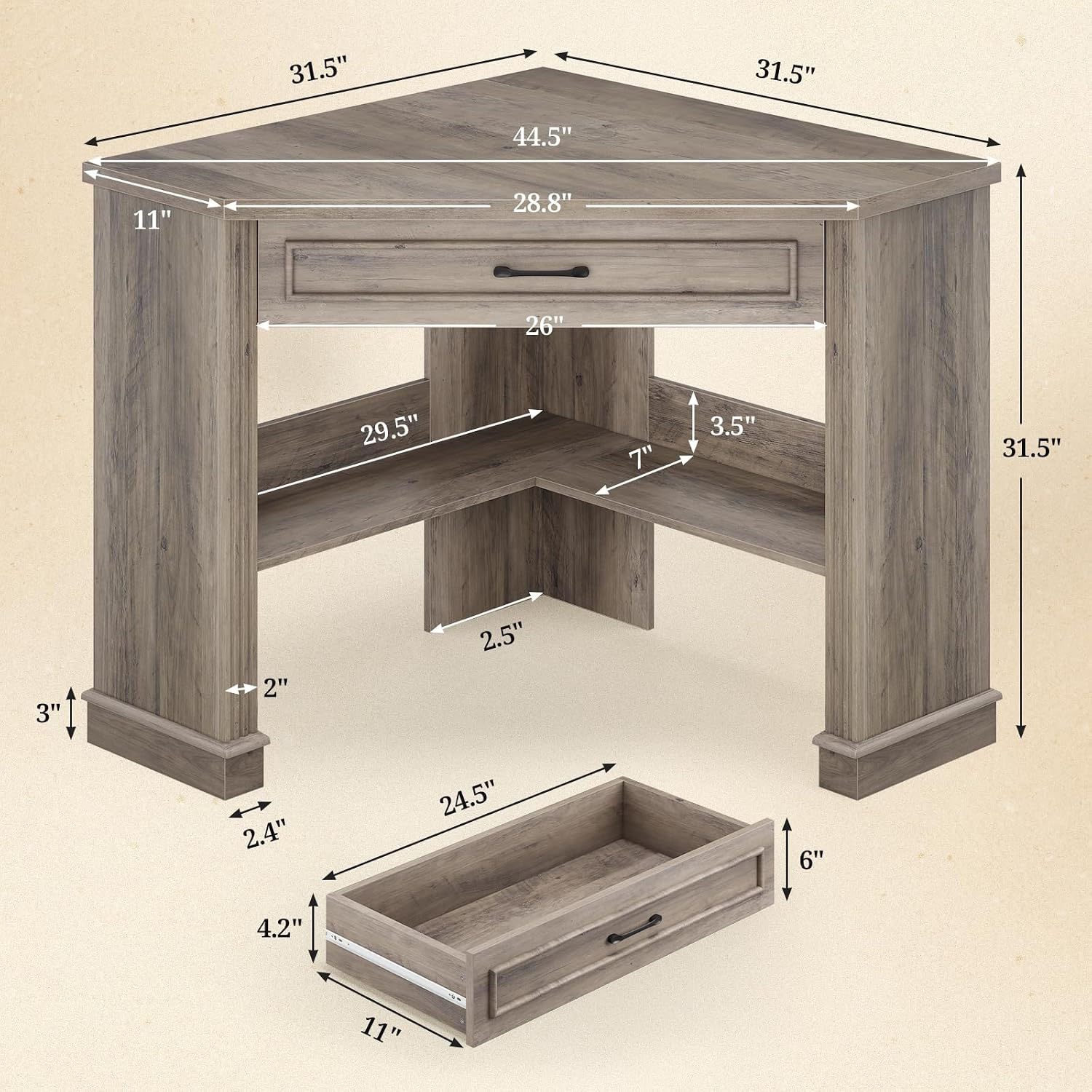 작은 공간의 홈 오피스 침실을 위한 서랍 및 수납 공간 - Office Furniture For Small Spaces 리뷰 및 가격