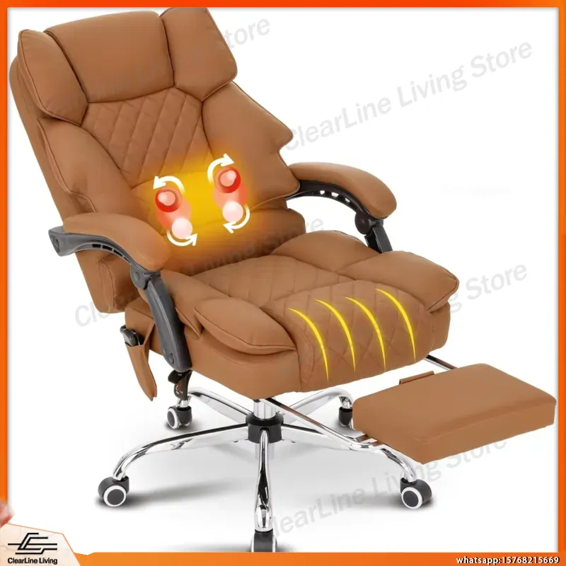 온열 마사지 기능이 있는 사무실 의자, 90-135도  - Office Footrest Cushion 리뷰 및 가격