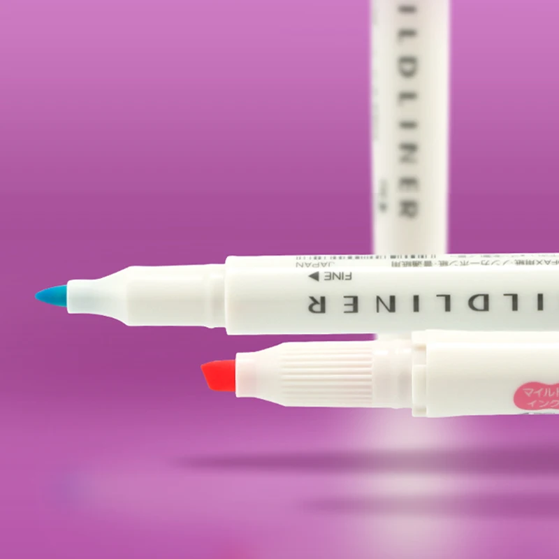 ZEBRA 밀드라이너 하이라이터 더블 헤드 마커 펜 세 - Zebra Pen Mildliner 리뷰 및 가격