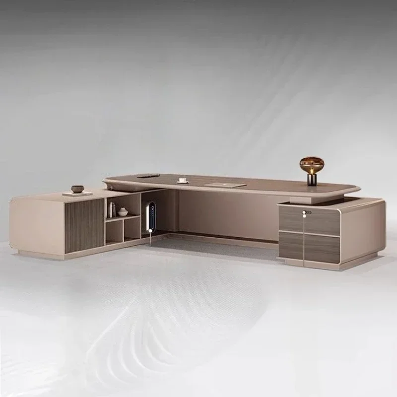 현대적인 고급 조명이 있는 사장 책상, 임원용 고급 사 - Office Furniture Rental 리뷰 및 가격