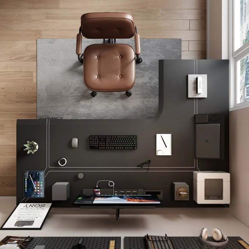 7자형 대형 보스 사무실 책상 전기 조절식 높이 컴퓨터 - Office Furniture Rental 리뷰 및 가격