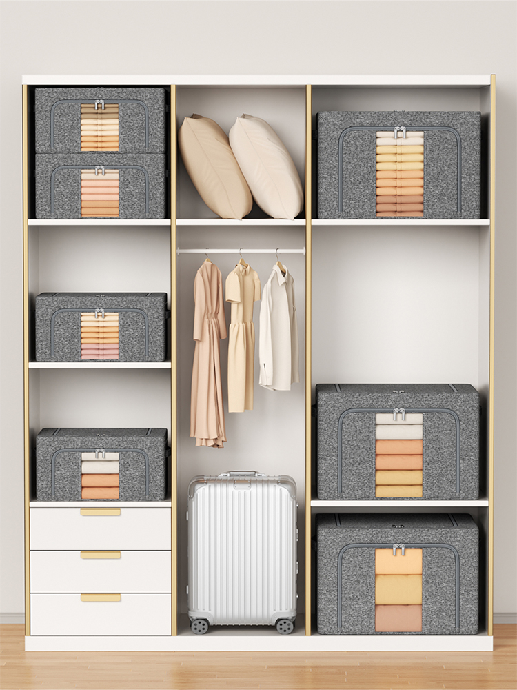 접이식 스웨터 바지 정리함, 옷 먼지 방지 상자, 대용 - Locker Storage Metal 리뷰 및 가격