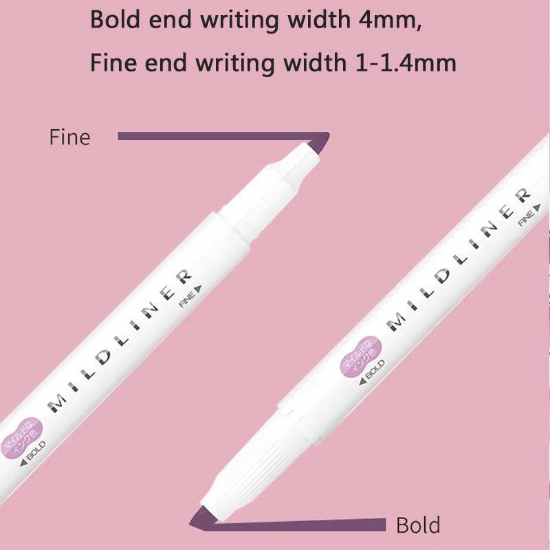 새로운 얼룩말 마일드 라이너 형광펜 마커, DIY, 핸 - Zebra Pen Mildliner 리뷰 및 가격