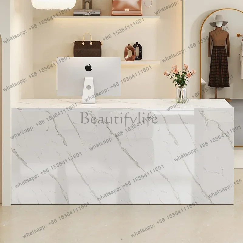 럭셔리 뷰티 리셉션 데스크 포디움 살롱 사무실 유니크  - Office Furniture Bali 리뷰 및 가격