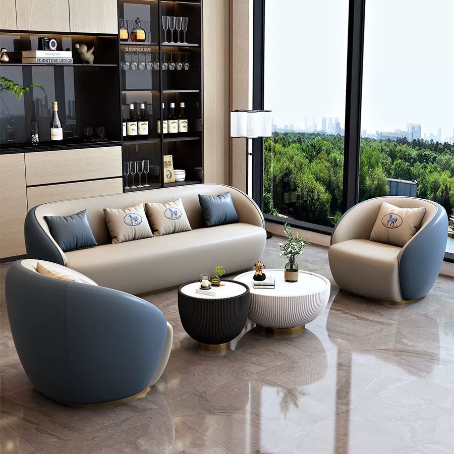 경량 고급 사무실 소파 모던 미니멀리스트 비즈니스 접견 - Office Furniture Luxury 리뷰 및 가격
