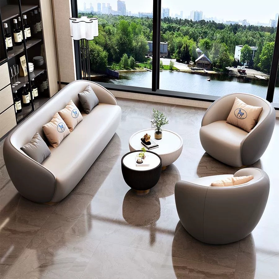 경량 고급 사무실 소파 모던 미니멀리스트 비즈니스 접견 - Office Furniture Luxury 리뷰 및 가격