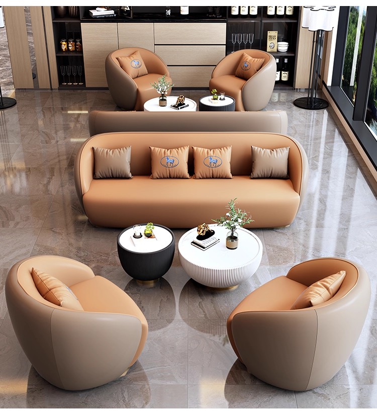 경량 고급 사무실 소파 모던 미니멀리스트 비즈니스 접견 - Office Furniture Luxury 리뷰 및 가격