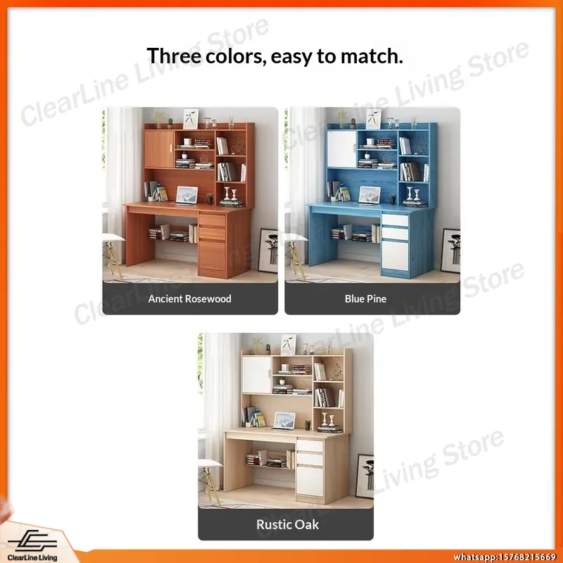 서랍과 책장이 있는 컴퓨터 책상, 학생용/홈오피스용 변 - Office Furniture For Small Spaces 리뷰 및 가격