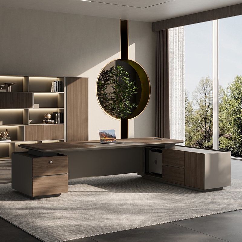 # 고급형 임원 책상 및 의자 세트, 인조목재 맞춤 제 - Office Furniture Luxury 리뷰 및 가격