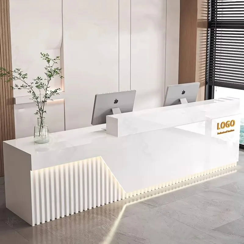 현대적인 고급 리셉션 데스크 북유럽 스타일 사무실 뷰티 - Office Furniture Bali 리뷰 및 가격