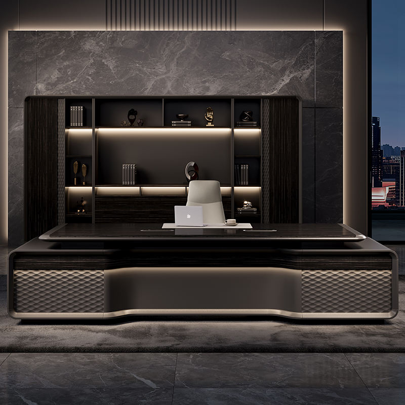 고급형 사장 책상 조합 세트, 간편 설치, 비즈니스 사 - Office Furniture Rental 리뷰 및 가격