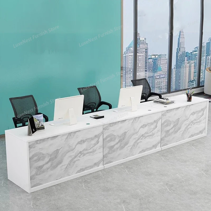 노르딕 살롱 리셉션 데스크 계산대 뷰티 데코 뷰티 리셉 - Office Furniture Bali 리뷰 및 가격