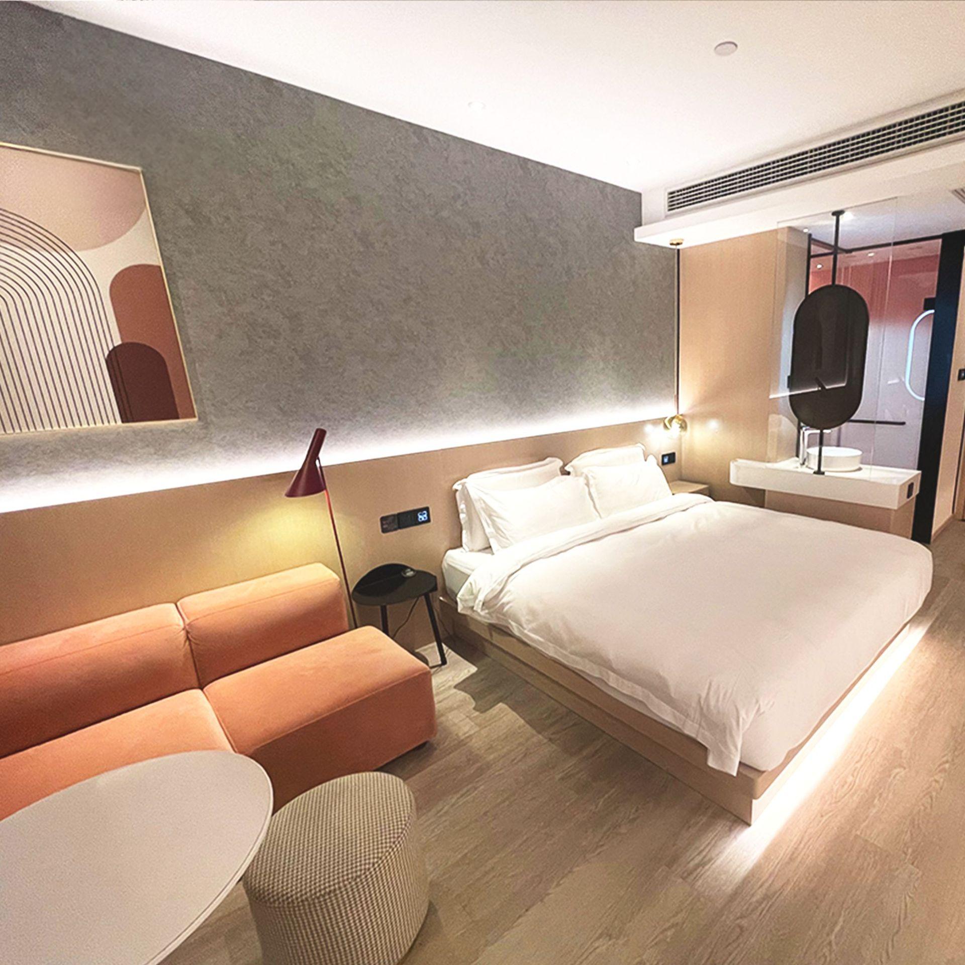 맞춤형 고급 5성급 호텔 객실 원목 침실 세트 중국산, - Office Furniture Manufacturers 리뷰 및 가격