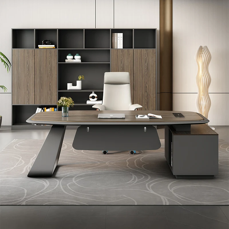 미니멀리스트 매니저 사무실 책상 컴퓨터 서랍이 있는 현 - Office Furniture Rental 리뷰 및 가격