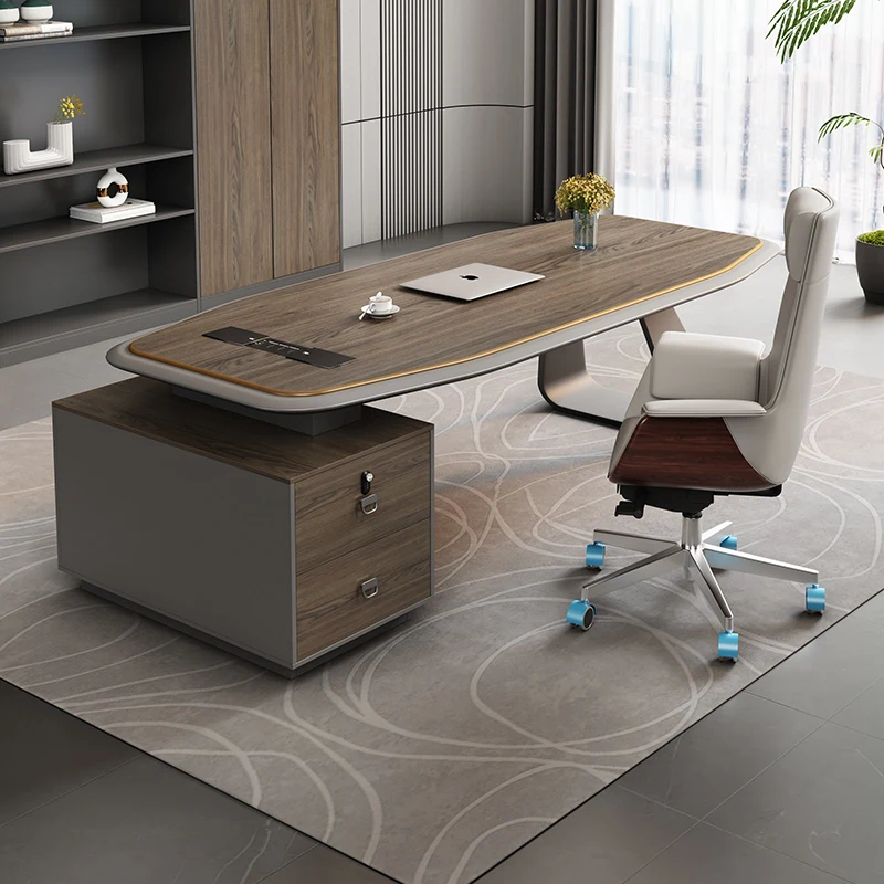 미니멀리스트 매니저 사무실 책상 컴퓨터 서랍이 있는 현 - Office Furniture Rental 리뷰 및 가격