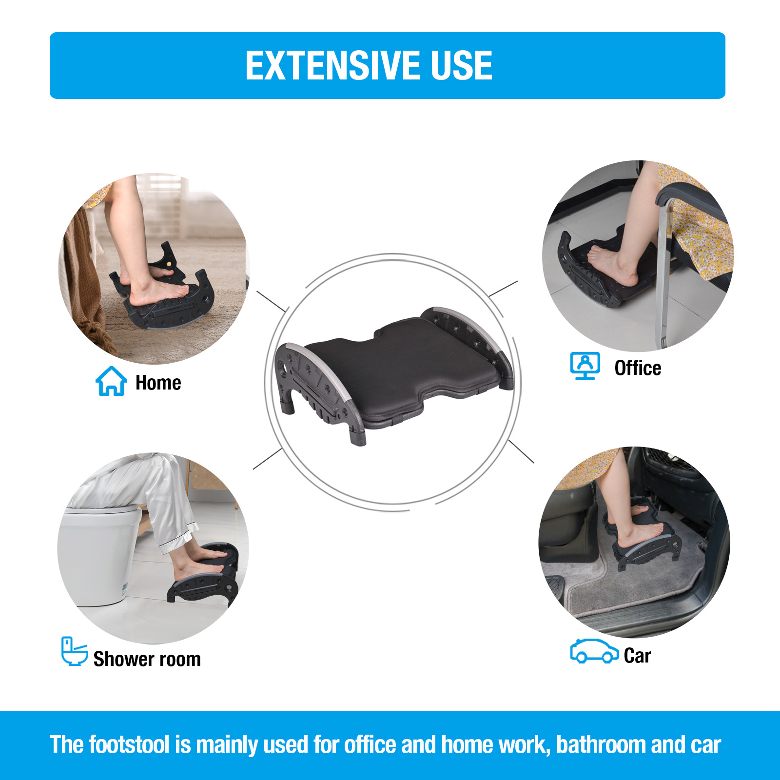 탈부착 가능한 부드럽고 따뜻한 폼 쿠션, 인체공학적 마 - Office Footrest Cushion 리뷰 및 가격