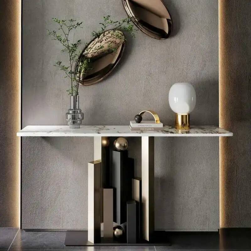 사무실을위한 현대 간단한 콘솔 테이블 작은 디자인 하이 - Office Furniture Luxury 리뷰 및 가격