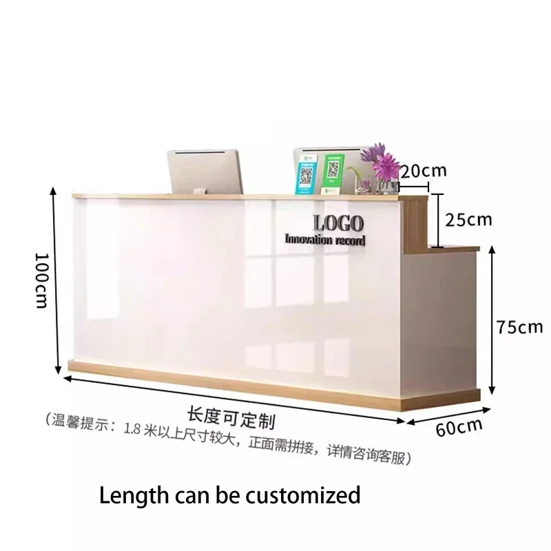 맞춤형 뷰티 리셉션 데스크 트렌디한 오피스 체크아웃 리 - Office Furniture Bali 리뷰 및 가격