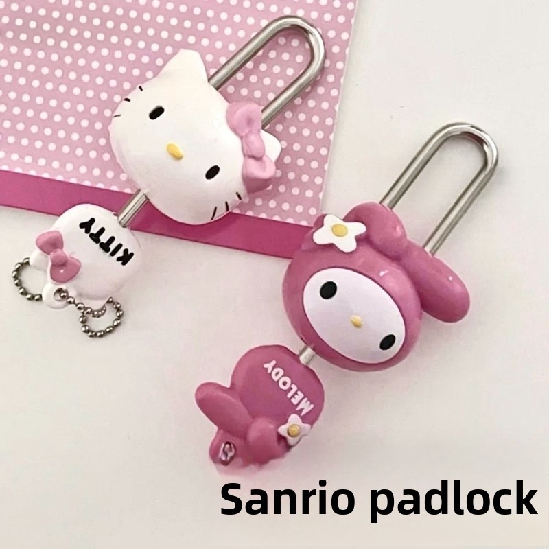 Sanrio HelloKitty 만화 자물쇠 Kawai - Locker Storage Metal 리뷰 및 가격
