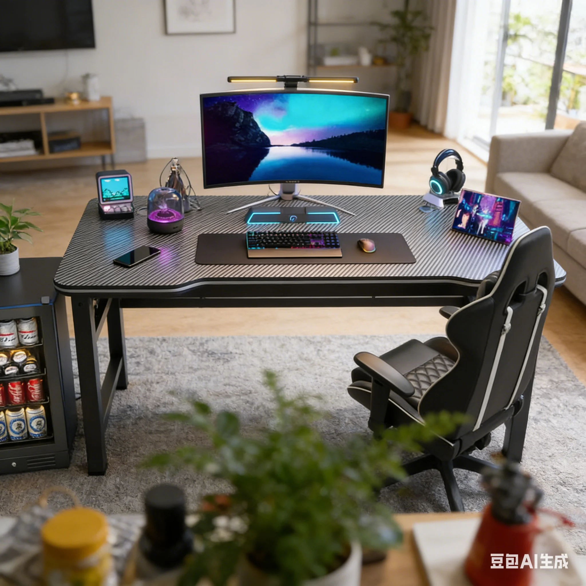 AOLIVIYA 현대식 탄소 섬유 접이식 데스크탑 컴퓨 - Office Furniture Rental 리뷰 및 가격