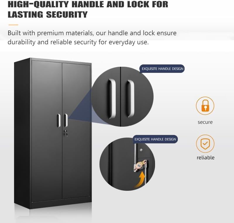 조절 가능한 선반이 있는 금속 보관 캐비닛, 문과 선반 - Locker Storage Metal 리뷰 및 가격