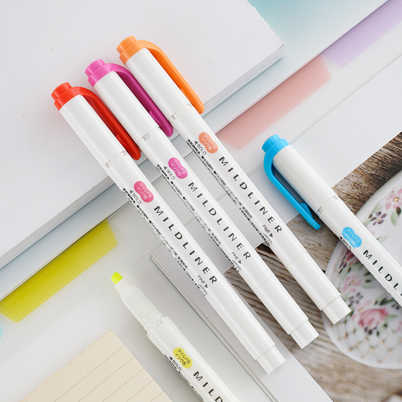 얼룩말 Mildliner 라이너 양방향 형광펜 펜 후크 - Zebra Pen Mildliner 리뷰 및 가격
