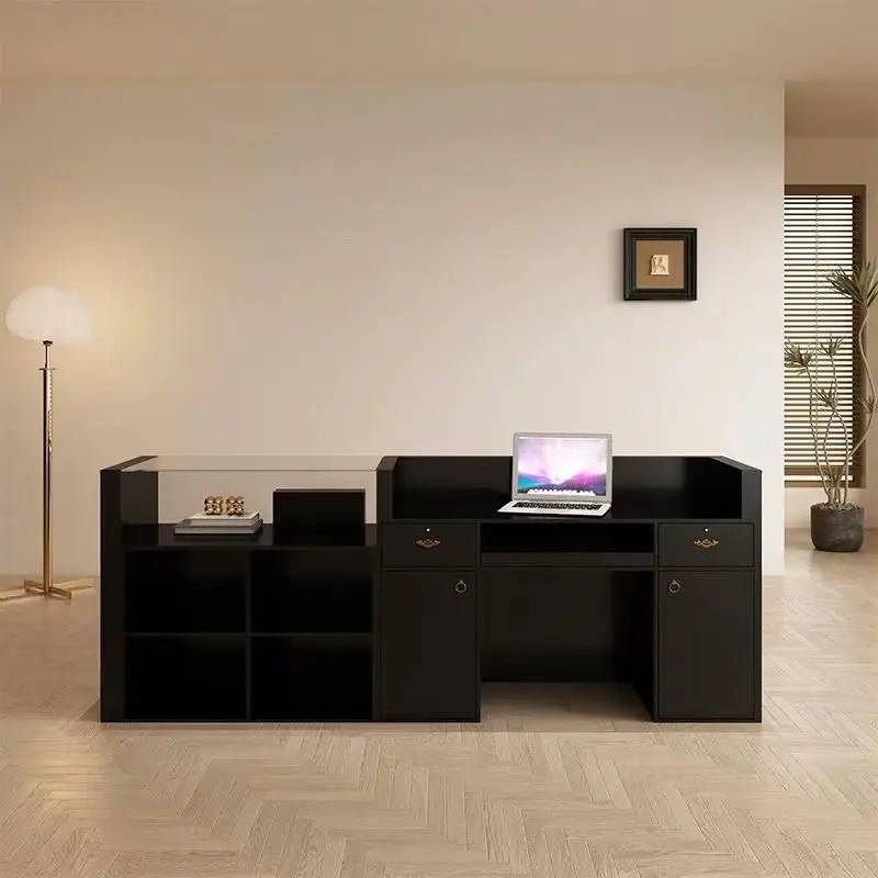 맞춤형 모던 사무실 접수 데스크 의류 매장 뷰티 살롱  - Office Furniture Luxury 리뷰 및 가격