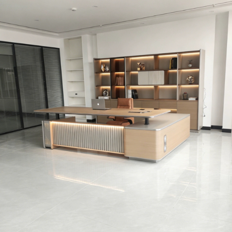 심플 모던 럭셔리 리프팅 보스 테이블 스마트 전동 책상 - Office Furniture Rental 리뷰 및 가격