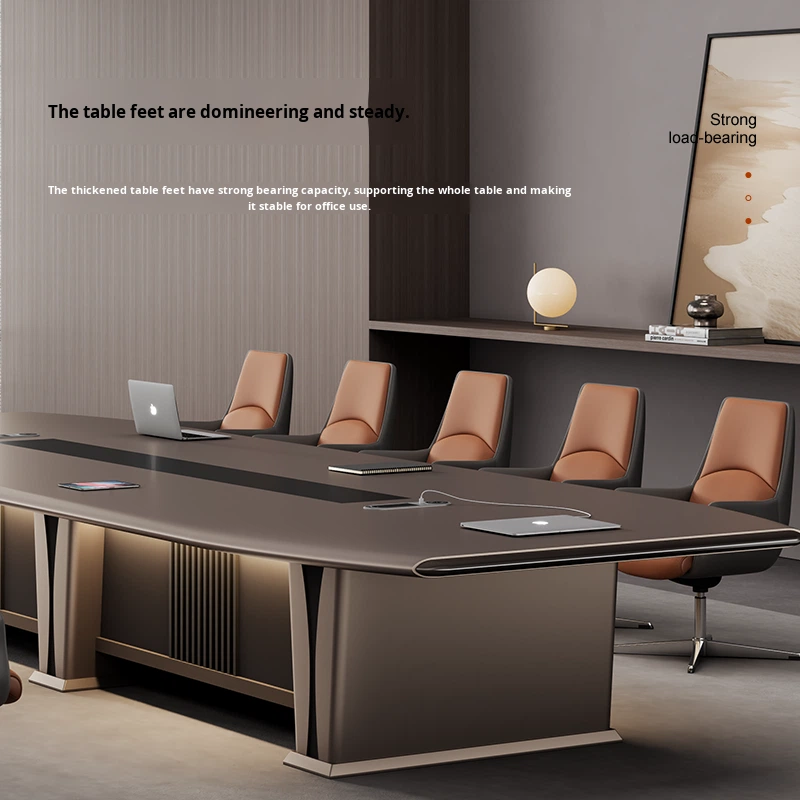 고급 모던 원목 회의 테이블 세트 금속 프레임 사무실  - Office Furniture Luxury 리뷰 및 가격