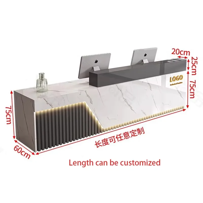 모던 럭셔리 리셉션 데스크 북유럽 스타일 사무실 살롱  - Office Furniture Bali 리뷰 및 가격