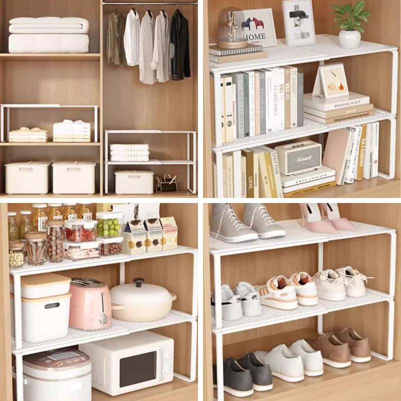 쌓을 수 있는 텔레스코픽 옷장 선반 - 옷장 정리용 조 - Locker Storage Metal 리뷰 및 가격