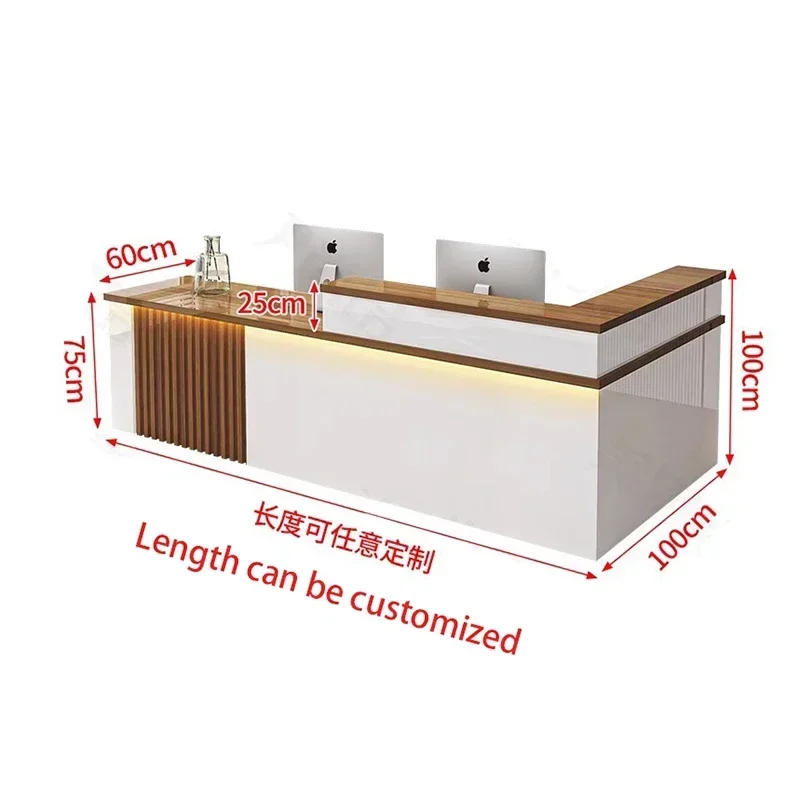 이탈리아 리셉션 데스크 독특한 맞춤형 디자인 심플하고  - Office Furniture Bali 리뷰 및 가격