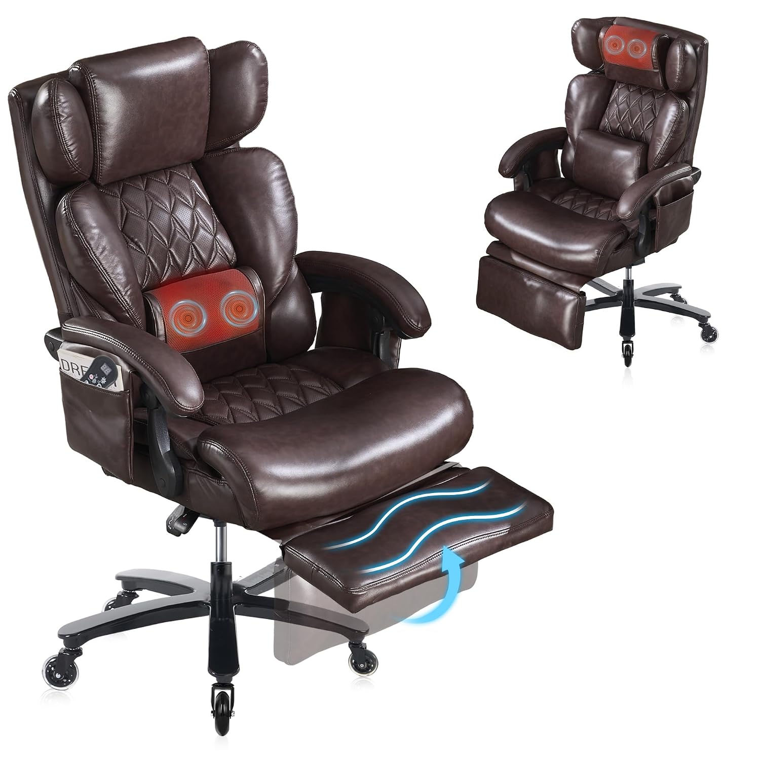 빅앤톨 인체공학적 사무용 의자 (발받침대, 마사지 쿠션 - Office Footrest Cushion 리뷰 및 가격